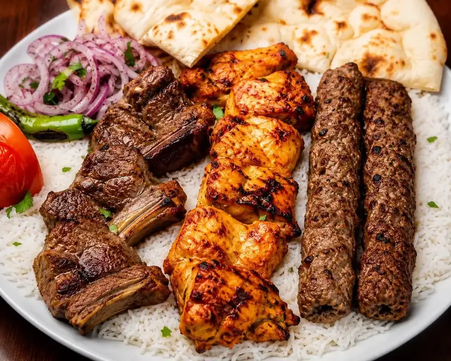 Kabob platter